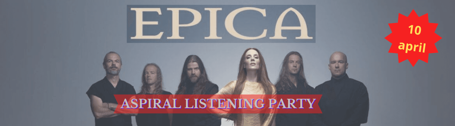Blog 'EPICA LISTENING PARTY' afbeelding